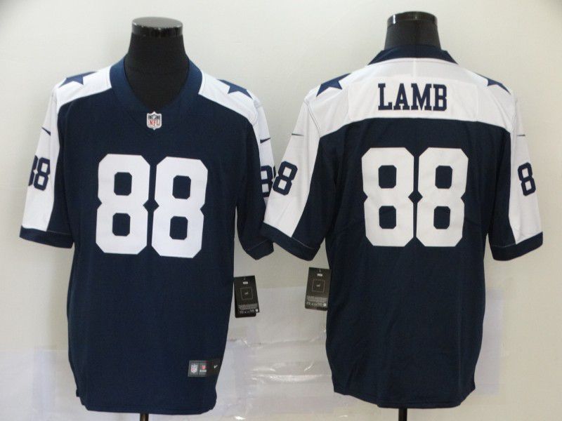 Men Dallas Cowboys #88 Lamb Blue Nike Vapor Untouchable Limited NFL Jerseys